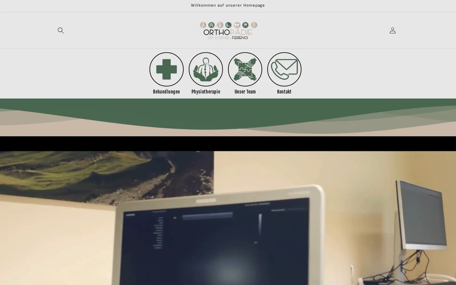 Website von Praxis Dr. Ferenci