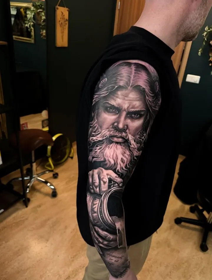Tattoo-Arbeit 3 von Sven Senkbeil (Black & Grey)