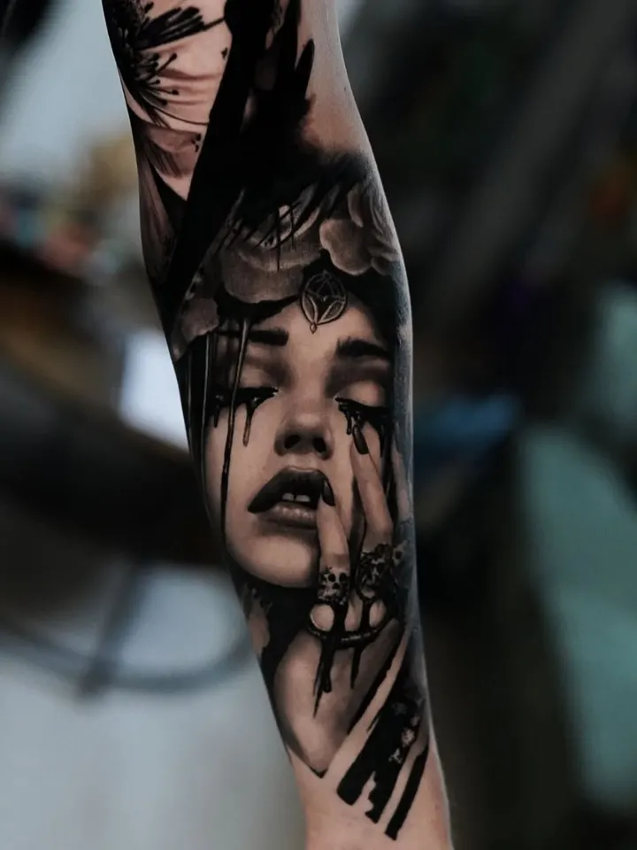 Tattoo-Arbeit 6 von Sven Senkbeil (Black & Grey)