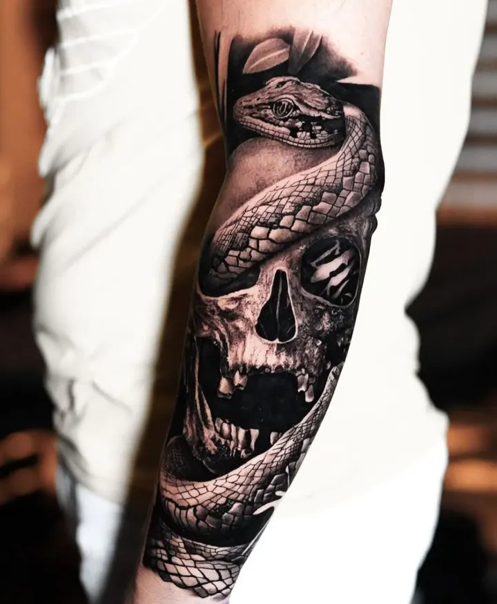 Tattoo-Arbeit 10 von Sven Senkbeil (Black & Grey)