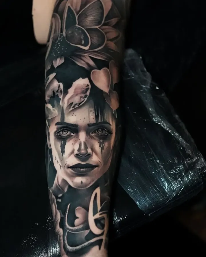 Tattoo-Arbeit 11 von Sven Senkbeil (Black & Grey)